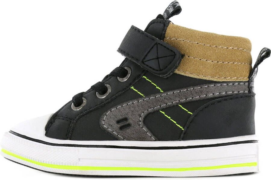 Shoesme Sneakers Jongens Black Leer