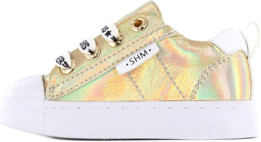 Shoesme Sneakers Meisjes GOLD MIRROR Leer