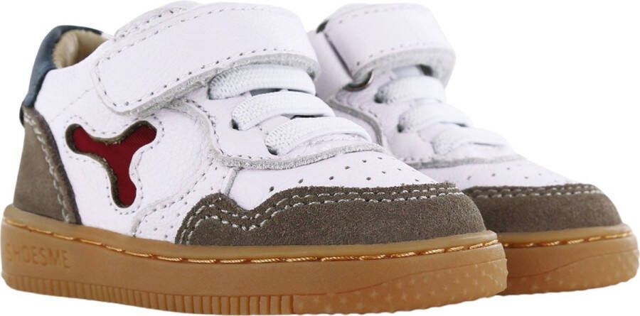 Shoesme BN24S012 White Taupe Baby-schoenen