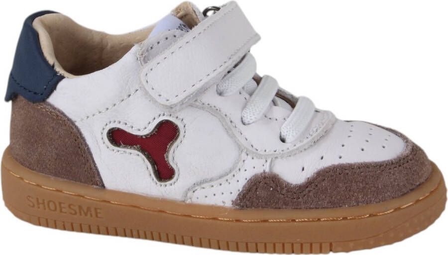 Shoesme BN24S012 White Taupe Baby-schoenen