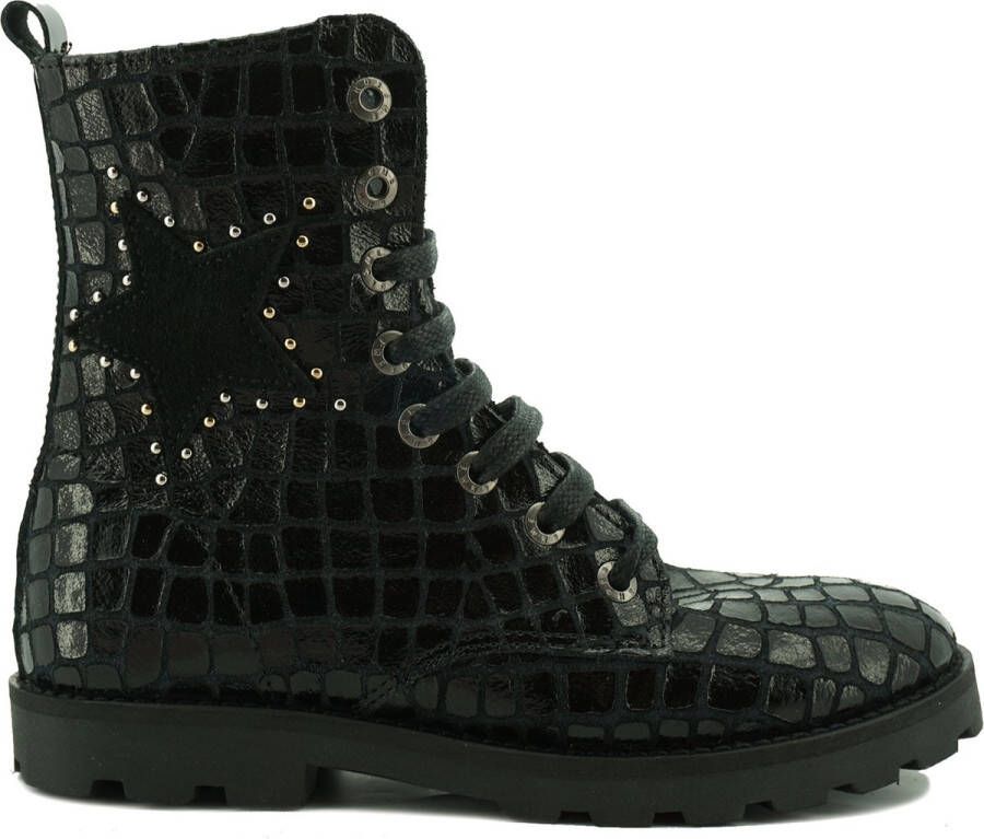 Shoesme TA21W024 Boot Tank Black Croco