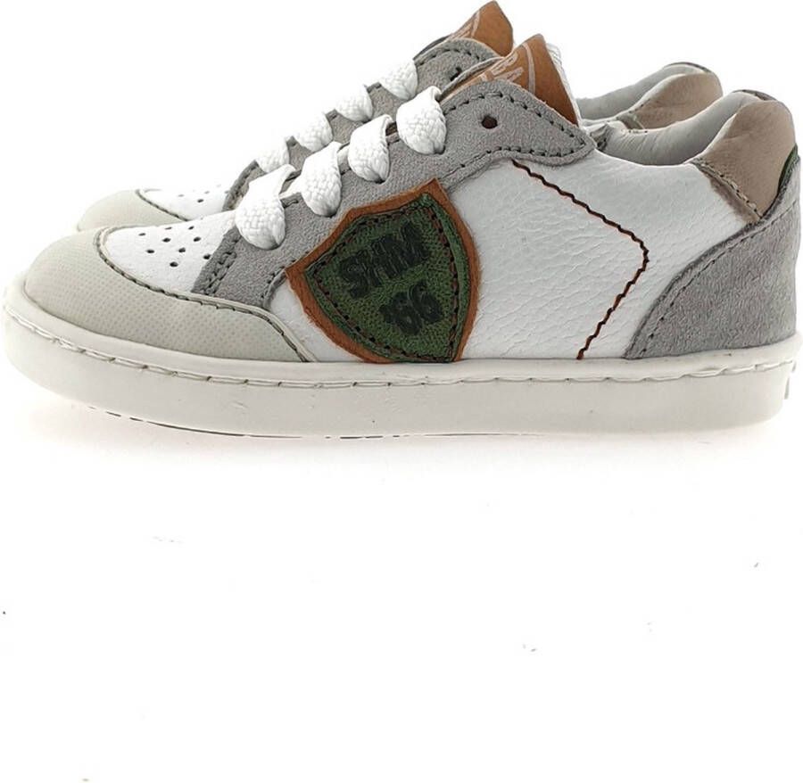 Shoesme UR23S044 urban sneaker wit combi