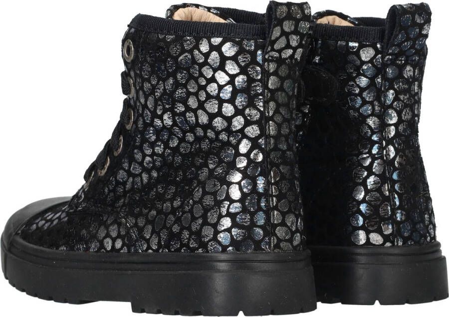 Shoesme Veterboot Meisjes Zwart