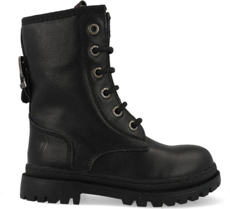 Shoesme Veterboot Meisjes Zwart