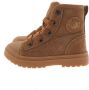 Shoesme Veterboots Jongens Cognac Schapenwol - Thumbnail 2