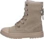 Shoesme Veterschoen hoog Veterschoen hoog taupe - Thumbnail 2