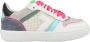 Shoesme White fucsia green veterschoen vu22108_a(29 Kleur Wit ) - Thumbnail 1