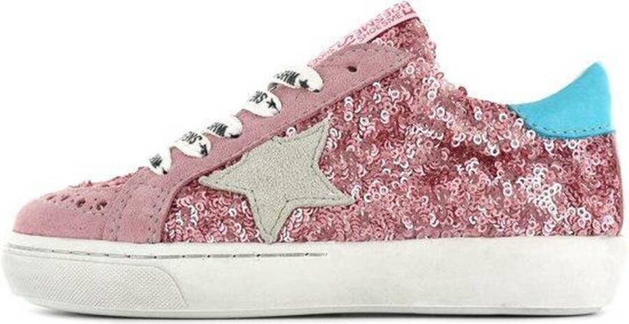 Shoesme Vulcanised Meisjes Sneakers Roze