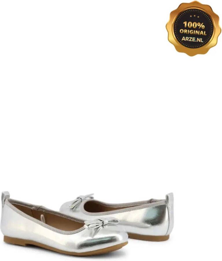 Shone Schoenen Ballerinas 808-001_SILVER Kinderen Silver