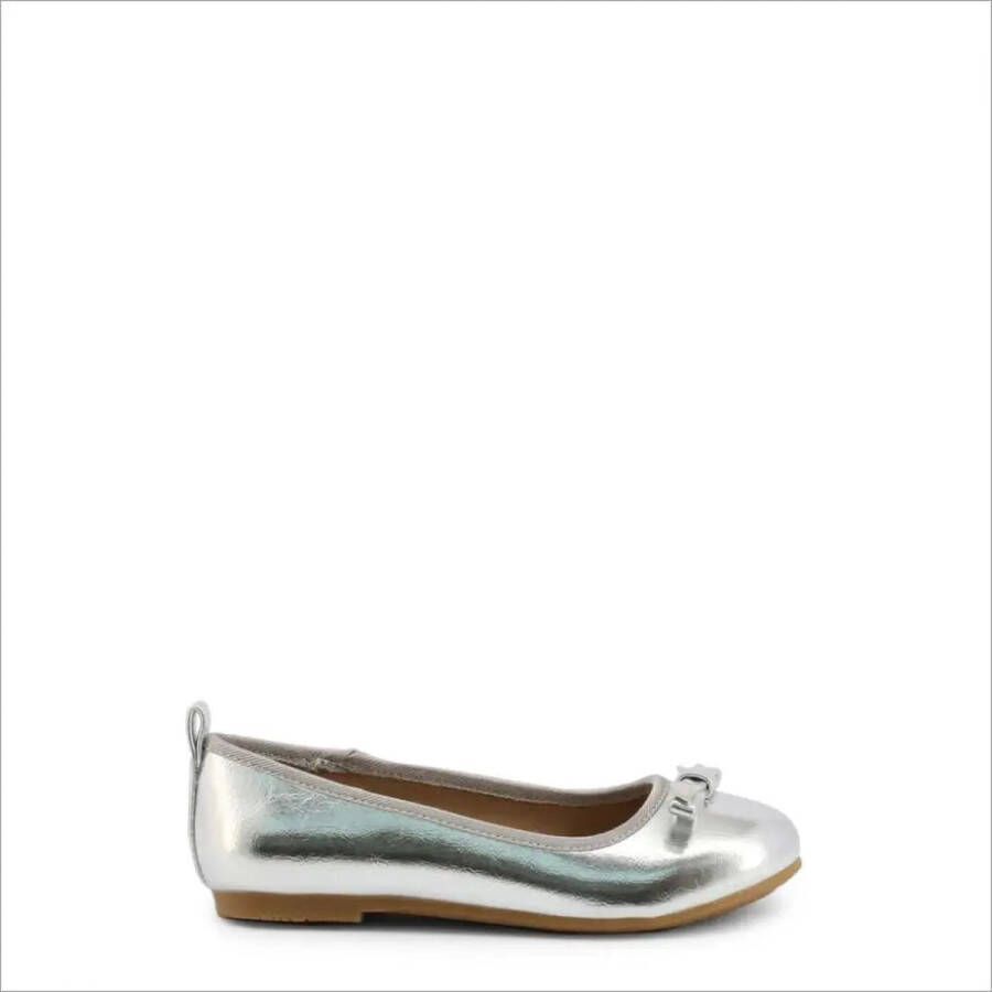 Shone Schoenen Ballerinas 808-001_SILVER Kinderen Silver