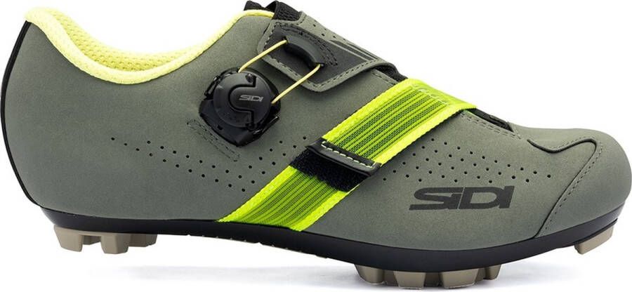 Sidi Fietschoenen MTB Heren groen Aertis Military Yellow