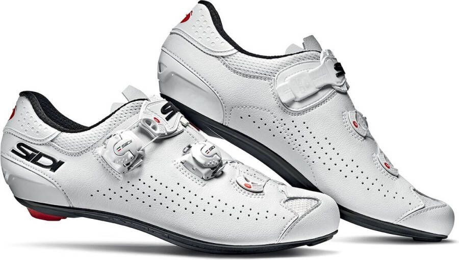 Sidi Fietsschoenen Race Heren wit Geni White White