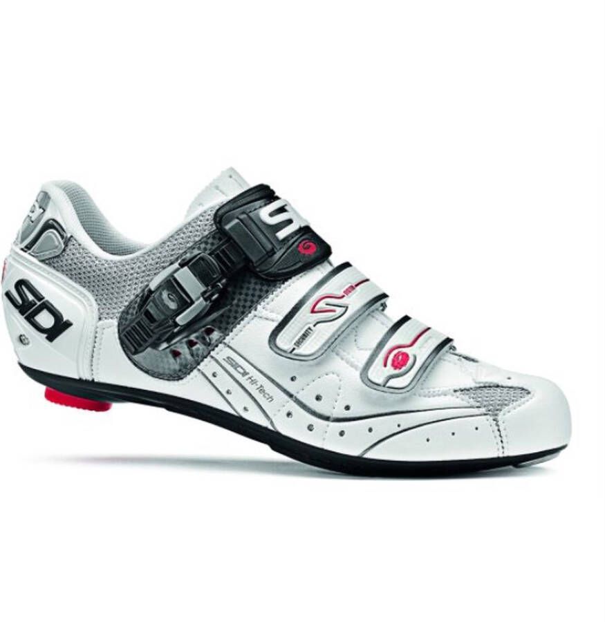 Sidi Geni Racefietsschoenen steel white Carbon Composite Zool