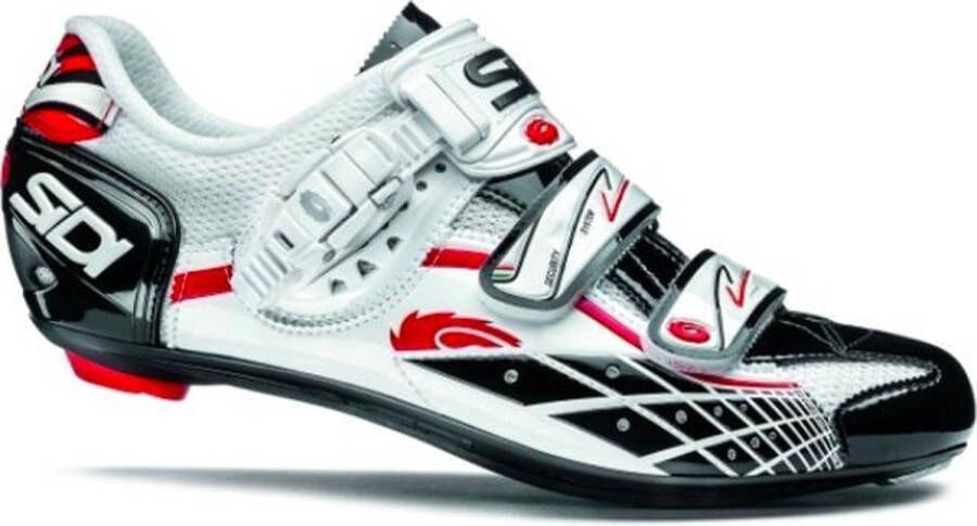 Sidi Laser Fietsschoenen Carbon Wit Zwart