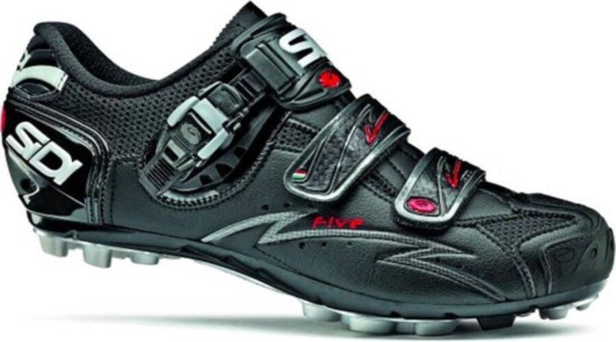 Sidi Scarpe Five XC Mountainbikeschoenen Zwart