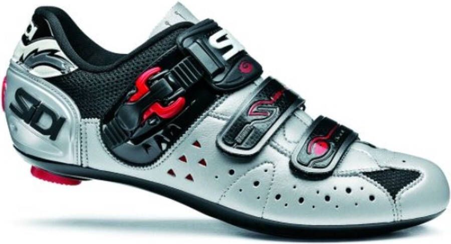 Sidi Scarpe Geni Racefietsschoenen Zwart Zilver