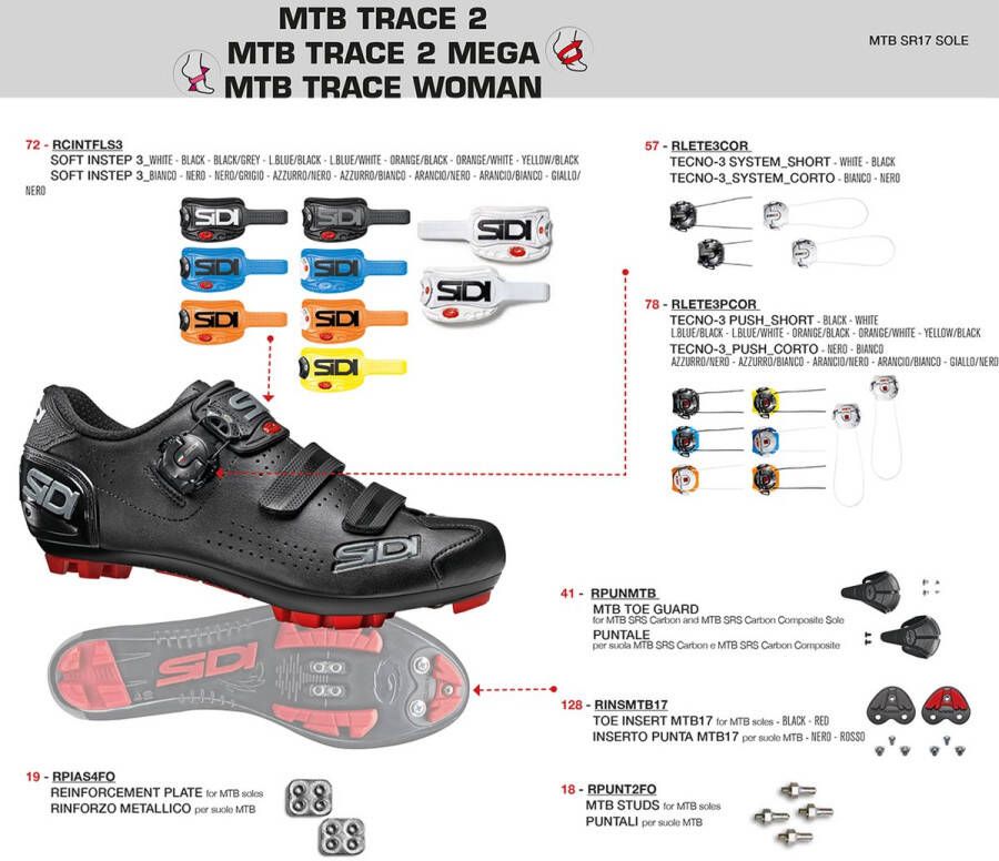 Sidi trace mtb online schoenen