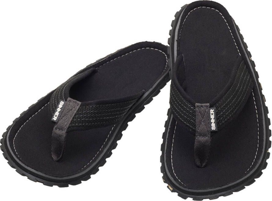 SINNER Grip Flops Slippers Zwart