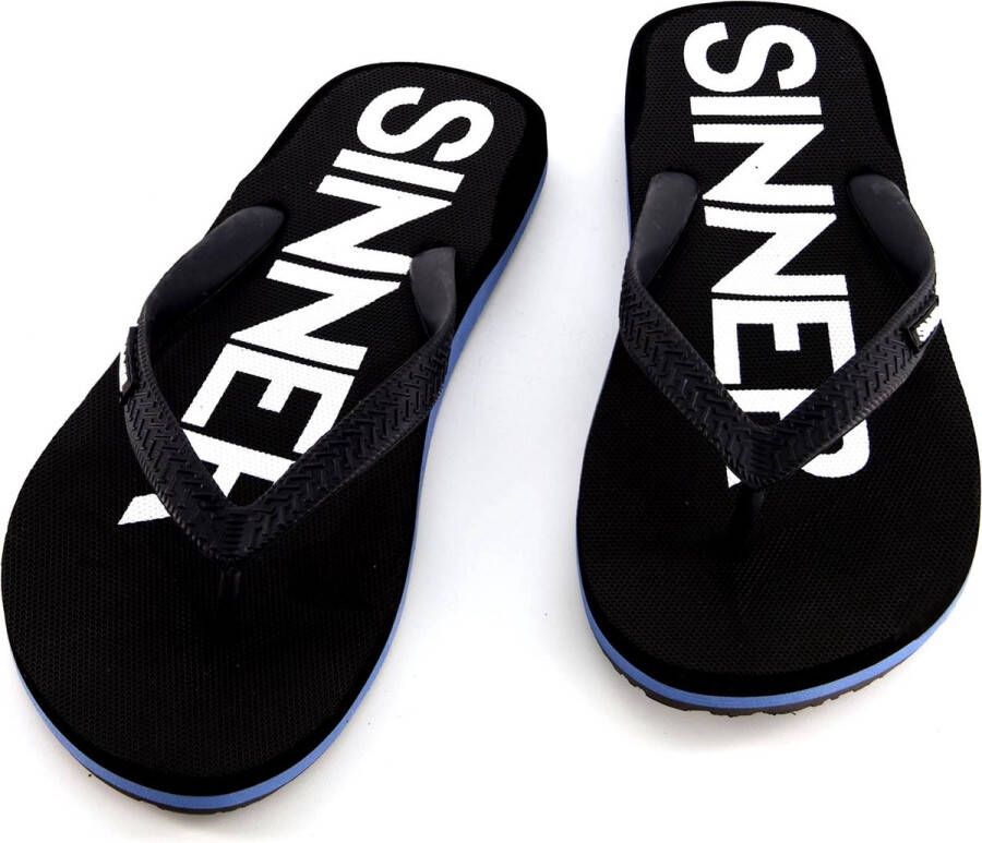 SINNER major Beach slipper heren Zwart-Multicolour