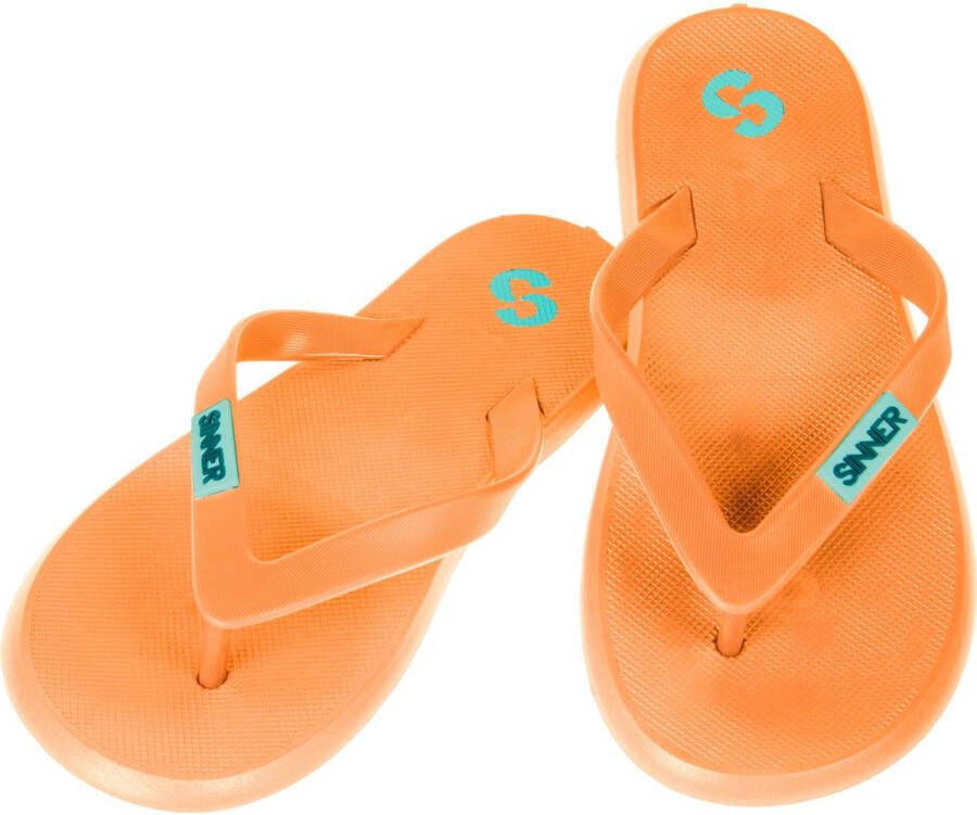 SINNER tony Beach slipper heren Oranje-Multicolour