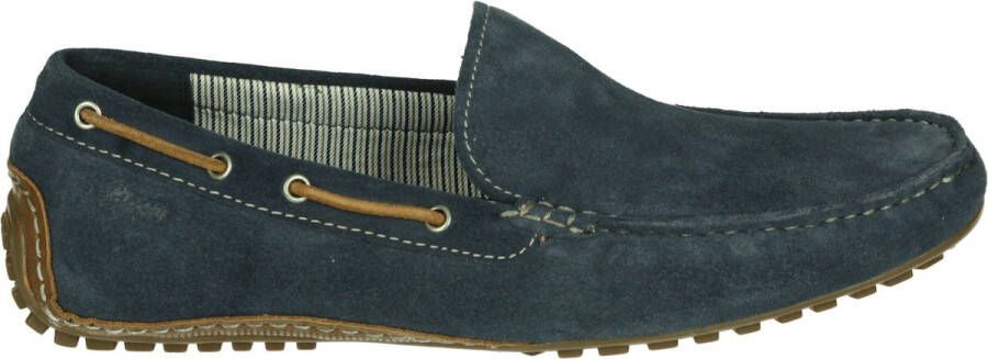 Sioux Callimo mocassins blauw Suede 320404