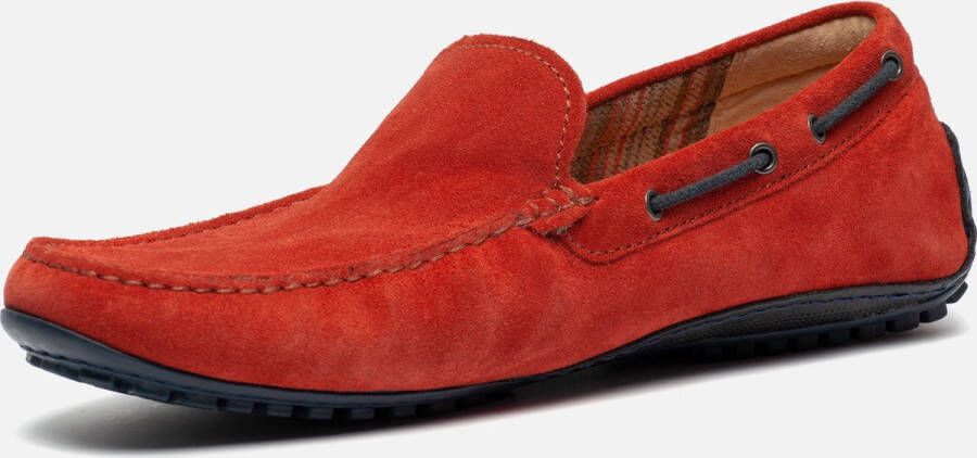 Sioux Callimo mocassins oranje Suede