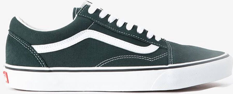 Sissy-Boy Vans Old Skool lage donkergroene sneakers