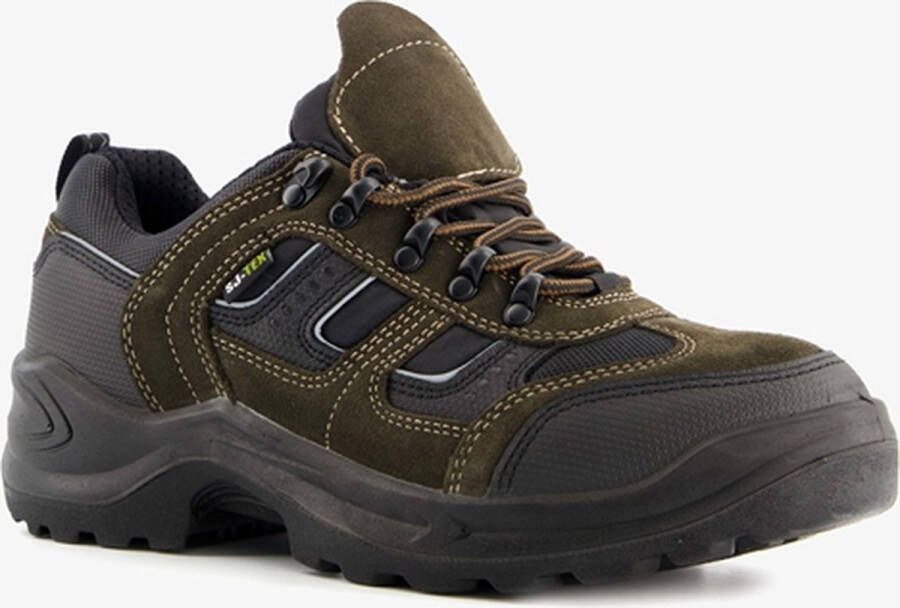 SJ Adventure heren wandelschoenen categorie A B Groen Uitneembare zool