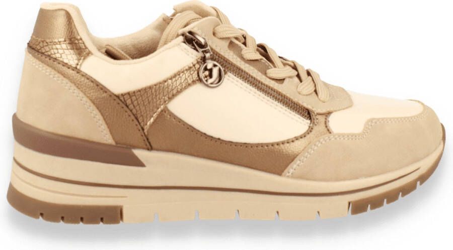 SJ LIFESTYLE Dames Sneaker Beige