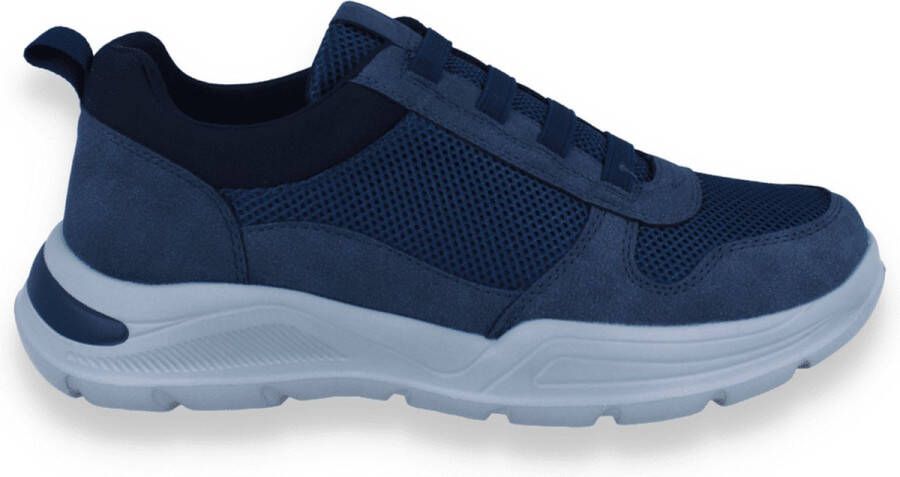 SJ LIFESTYLE Heren Sneaker Blauw