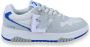 SJ LIFESTYLE Heren Sneaker T Off White Cobalt WIT - Thumbnail 4