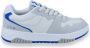 SJ LIFESTYLE Heren Sneaker T Off White Cobalt WIT - Thumbnail 5