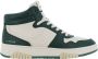 SJ LIFESTYLE Sj Lifestle Heren Sneaker Hoog T Green Off White GROEN - Thumbnail 4