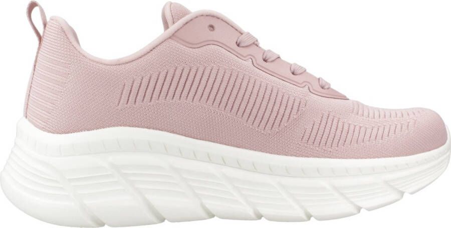 Skechers Stijlvolle Flex Hi Sneakers voor Vrouwen Pink Dames