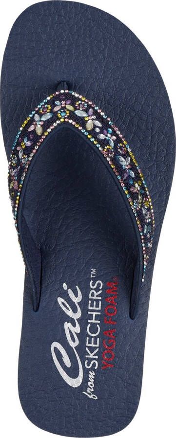 Skechers 119642 NVMT Teenslipper blauw