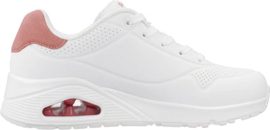 Skechers Sneakers UNO POP BACK Vrijetijdsschoen lage schoen veterschoen met comfortabele Skech-Air functie