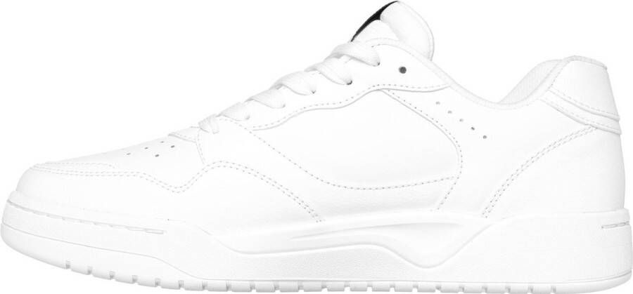 Skechers Koopa-Volley Low Varsity 183240-WHT Mannen Wit Sneakers