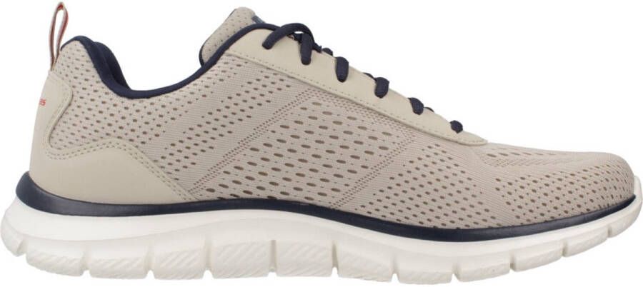 Skechers Slip-on sneakers TRACK-LESHUR Vrijetijdsschoen trainingsschoen instapschoen in materiaalmix