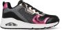 Skechers Uno Metallic 310513L BKMT Zilver - Thumbnail 1