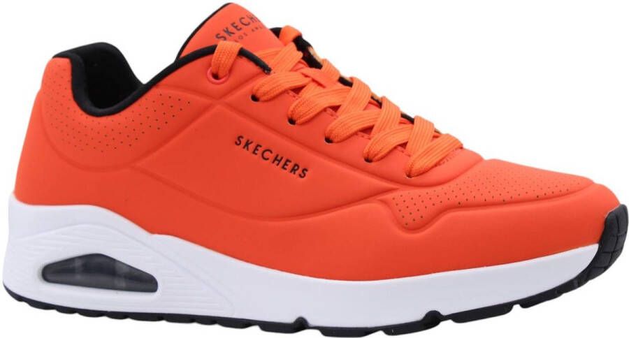 Skechers Uno Stand On Air Heren Sneakers Oranje