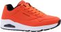 Skechers Uno Stand On Air Heren Sneakers Oranje - Thumbnail 1