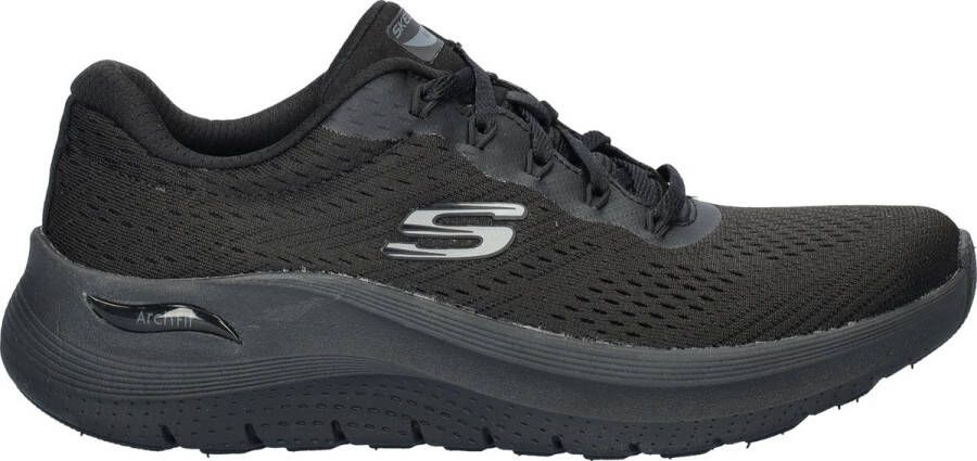 Skechers Arch Fit 2.0 Big League Dames Sneakers Zwart