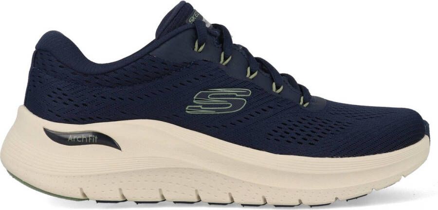 Skechers Comfortabele Vegan Mesh Sneaker Blue Heren