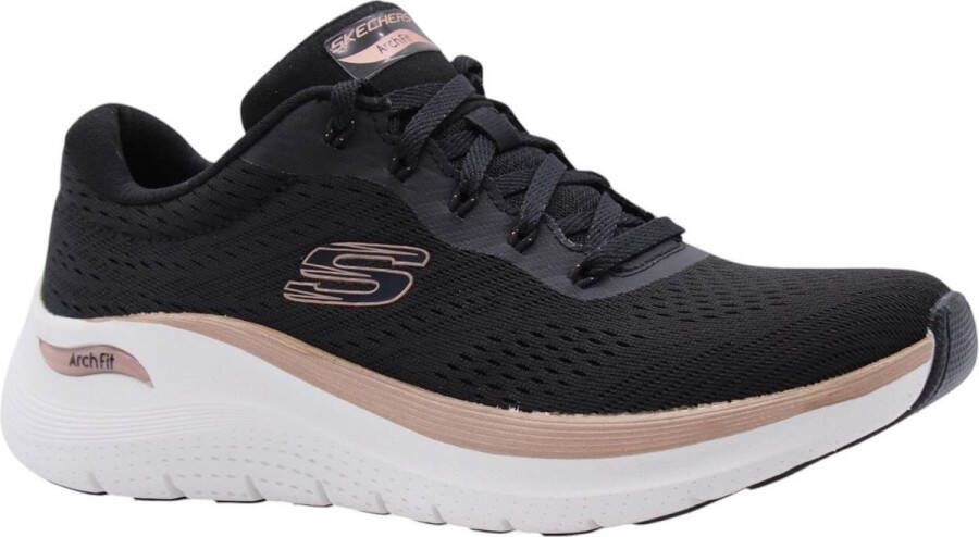 Skechers Glowing Arch Fit Sneakers Black Dames