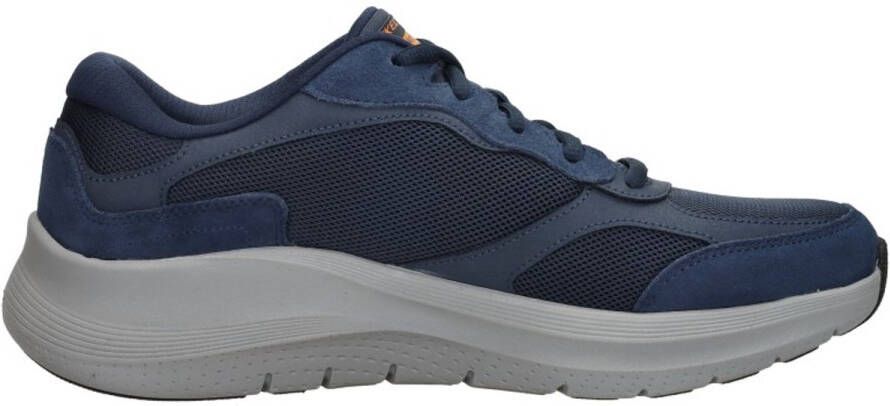 Skechers Comfortabele Mesh Sneaker met Arch Support Blue Heren