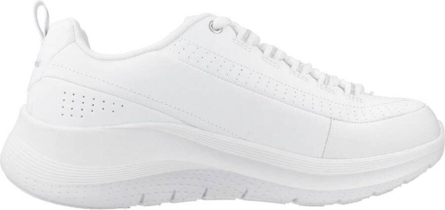 Skechers Sportieve Chic Sneaker voor Vrouwen White Dames