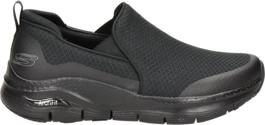 Skechers heren sneakers outlet zwart