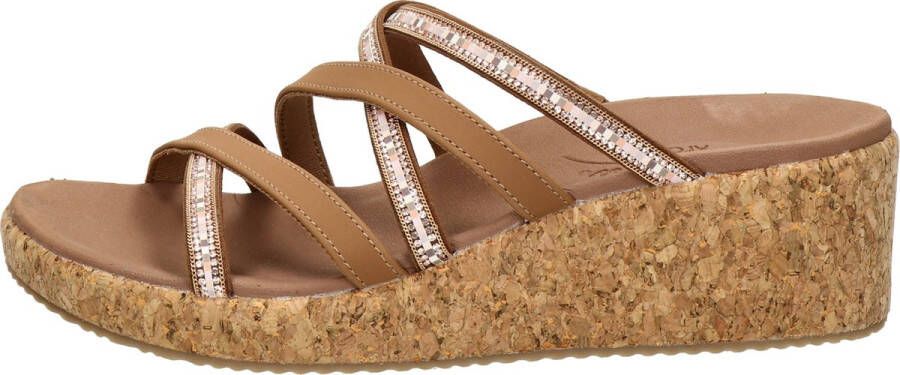 Skechers Beverlee Archfit dames sandaal Natural