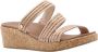 Skechers Arch Fit Beverlee Always Classy Slipper Vrouwen Goud - Thumbnail 4