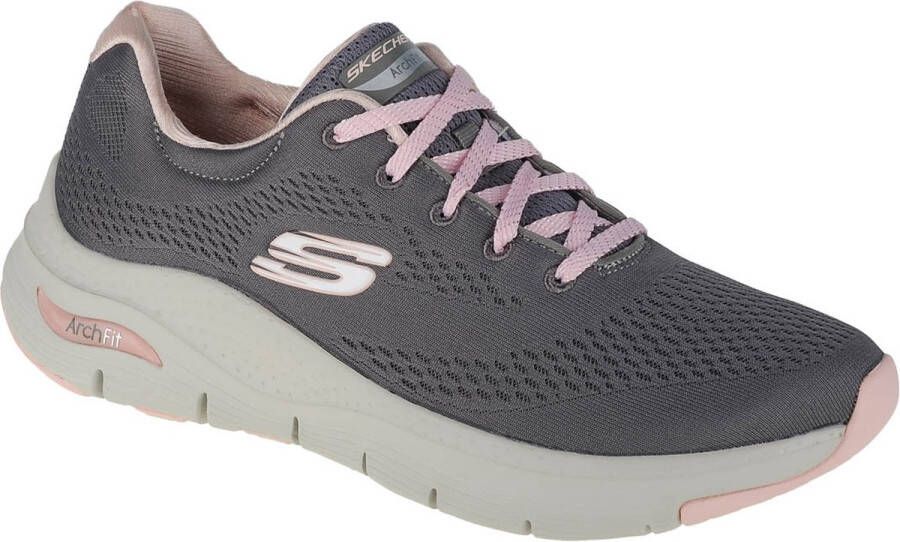 Skechers Arch Fit Big Appeal Dames Sneakers Grey Pink - Foto 5